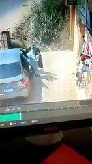 لحظة خطف طفل في مصر