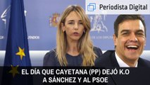 ¡Épico! El día que Cayetana Álvarez de Toledo dejó K.O a Sánchez y al PSOE