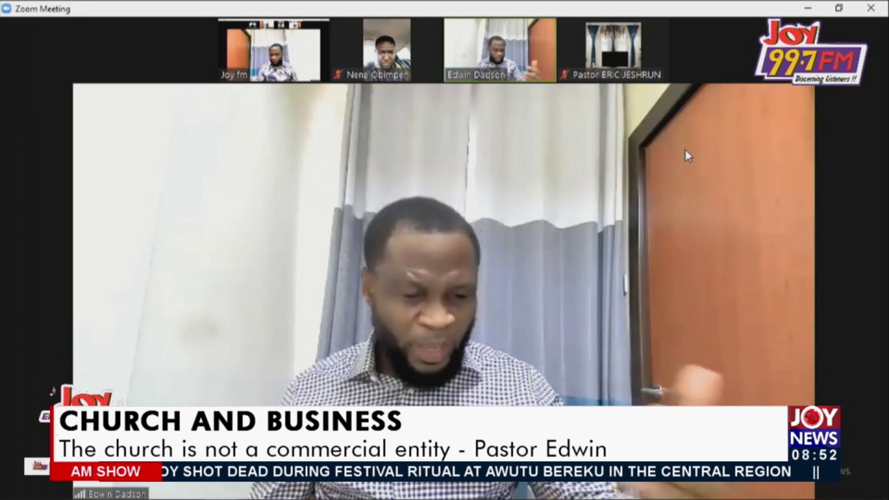 Church and Business: The church is not a commercial entity – Pastor Edwin - AM Showbiz (31-8-21)