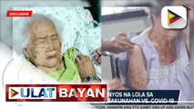 PTV Exclusive: Dalawang lola na may edad 104 sa Negros Occidental, nabakunahan kontra COVID-19