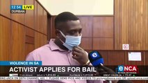 Bonginkosi Khanyile applies for bail