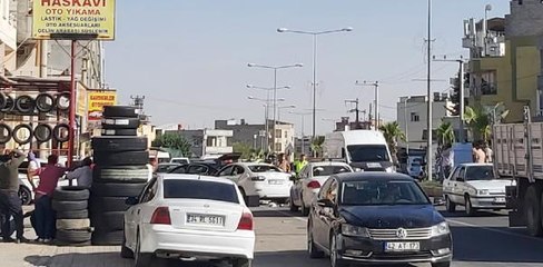 ŞANLIURFA'DA TAŞLI SOPALI KAVGA KAMERADA