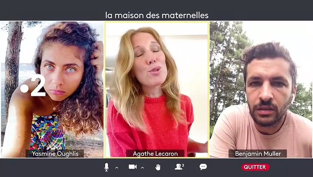 La Maison des Maternelles débarque sur France 2 dès lundi prochain à 9h30 avec Agathe Lecaron, Benjamin Muller et Yasmine Oughlis - VIDEO