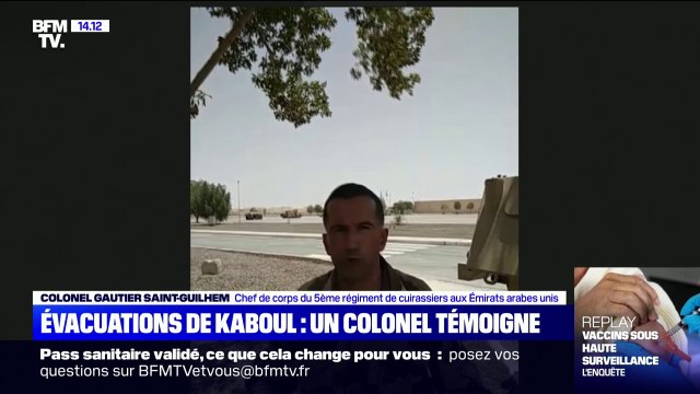 Jusqu'à 125 enfants ont été présents dans le centre d'évacuation : un colonel témoigne sur les évacuations à Kaboul en Afghanistan
