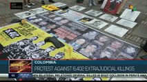Colombia: Protest against extrajudicial killings