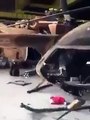 talibãs, aeroporto de cabul, helicópteros desmantelados