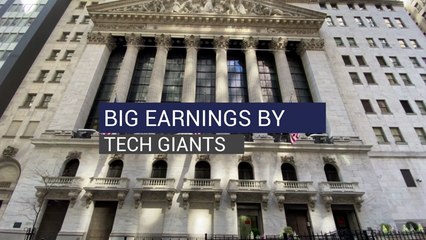 Big Earnings by Tech Giants