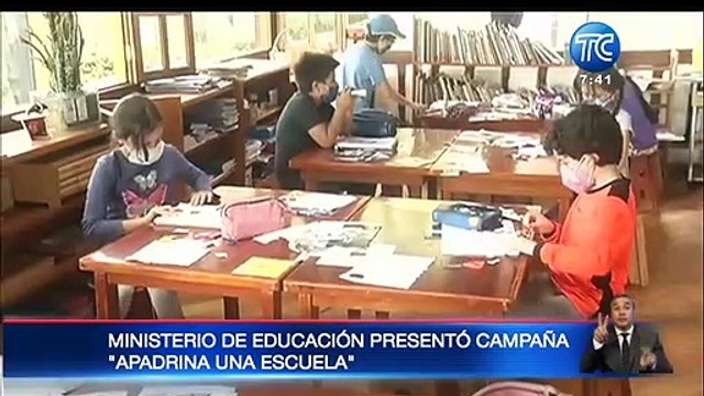 Campaña Apadrina una escuela para mejorar condiciones de unidades educativas del país