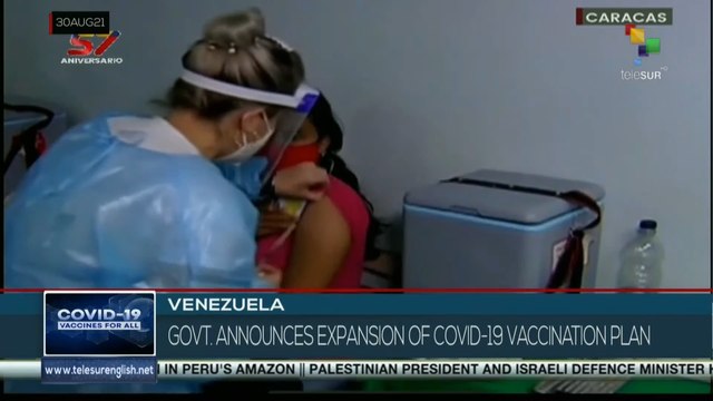 Venezuela announces progress in Covid-19 vaccination plan