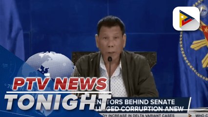 Tải video: PRRD hits senators behind senate hearings on alleged corruption anew | via @eunicesamonteptv