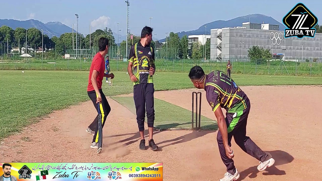Afrid Cricket clubCricket club vs ITALIAN SULTAN Cricket Club15/08/2021/Tape ball Cricket in italy
