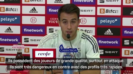 Espagne - Garcia : "La Suède a des joueurs de grande qualité"