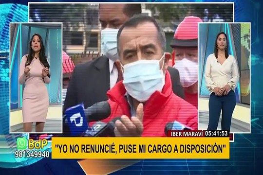 Vladimir Cerrón sobre premier: decisión de pedir renuncia de Iber Maraví “fortalece su liderazgo”