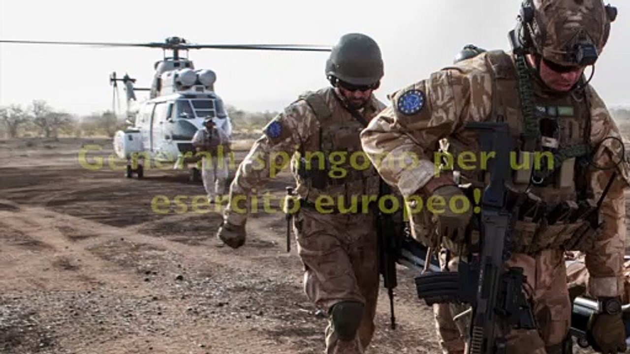 Generali spingono per un esercito europeo!