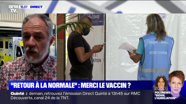 Covid-19: Frédéric Lapostolle, médecin urgentiste, a l'impression que le pic de cette 4e vague est derrière nous