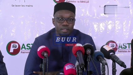 SONKO attaque : «Macky est arrogant... Il n'a jamais participé à un combat démocratique»