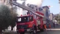 Son dakika haberleri | Metruk binada çıkan yangın korkuttu
