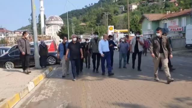 Son dakika haberi | KASTAMONU - Bakan Soylu sel bölgesinde incelemelerini sürdürdü