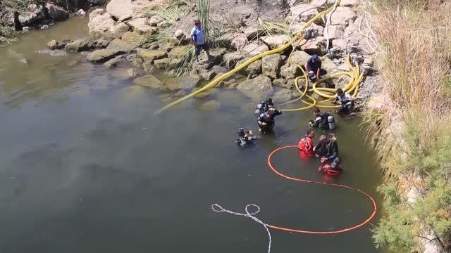 Arkadaşlarıyla gittiği barajda kaybolduğu iddia edilen genci arama çalışmaları sürüyor