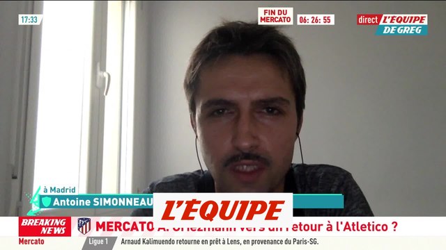 Griezmann vers un retour à l'Atlético de Madrid - Foot - ESP - Transferts