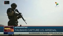 Afghanistan: Taliban captures U.S arsenal