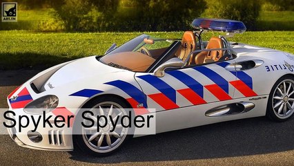 8 najfajniejszych samochodów policyjnych na świecie