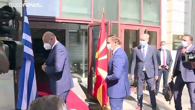 Σκόπια: Επαφές Ν. Δένδια με την πολιτική ηγεσία της χώρας