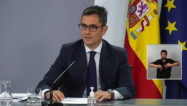 Bolaños, sobre el bloqueo del CGPJ: El principal partido de la oposición no puede incumplir la ley porque no le gusta