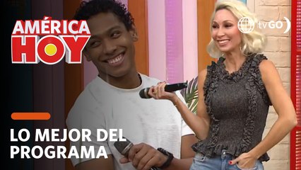 América Hoy: Belén Estévez y Waldir Felipa respondieron las preguntas más picantes (HOY)