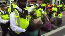 XR protesters arrested after blocking London Bridge with bus