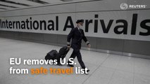 EU removes U.S. from safe travel list