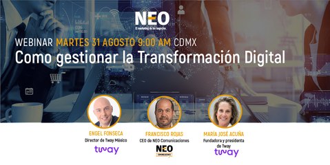 Webinar: Como gestionar la Transformación Digital