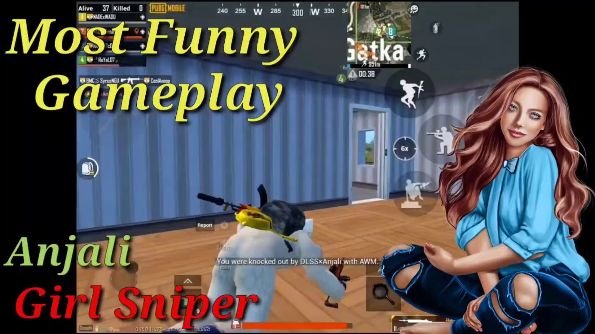 BEST SNIPER GIRL ANJALI || Most Funny Gameplay || ANTARYAMI GAMING || Pubg  Mobile || As Multiple Topics - video Dailymotion