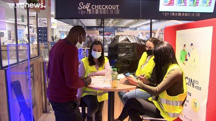 Milk, bread and... a COVID jab? Vaccines given at Belgian supermarket
