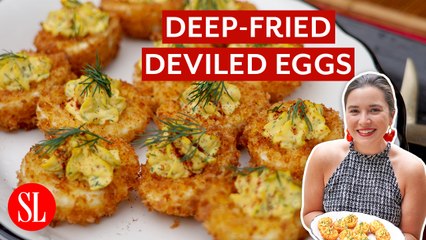 Hey Y'all -  Deep-Fried Deviled Eggs