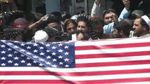 Los talibanes celebran la retirada de las tropas estadounidenses con un 