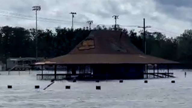 Town swallowed in historic Ida flooding