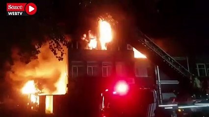 Başakşehir Çevre Sanayi Sitesi'nde yangın!