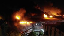 Son dakika haberleri | Başakşehir İkitelli Çevre Sanayi Sitesi'nde yangın