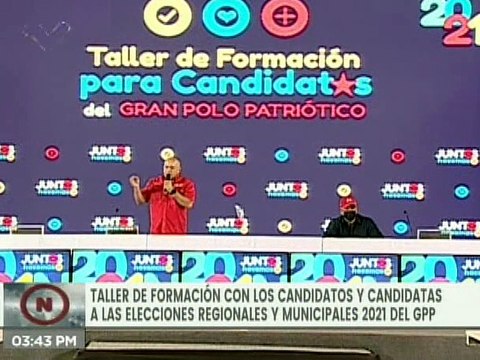 Candidatos del Gran Polo Patriótico reciben Taller de Formación rumbo a los comicios del 21N
