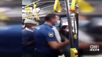 Yine aynı kişi yine maske tartışması