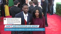 Gabrielle Union and Dwyane Wade Celebrate Wedding Anniversary: '7 Years and a Lifetime to Go'