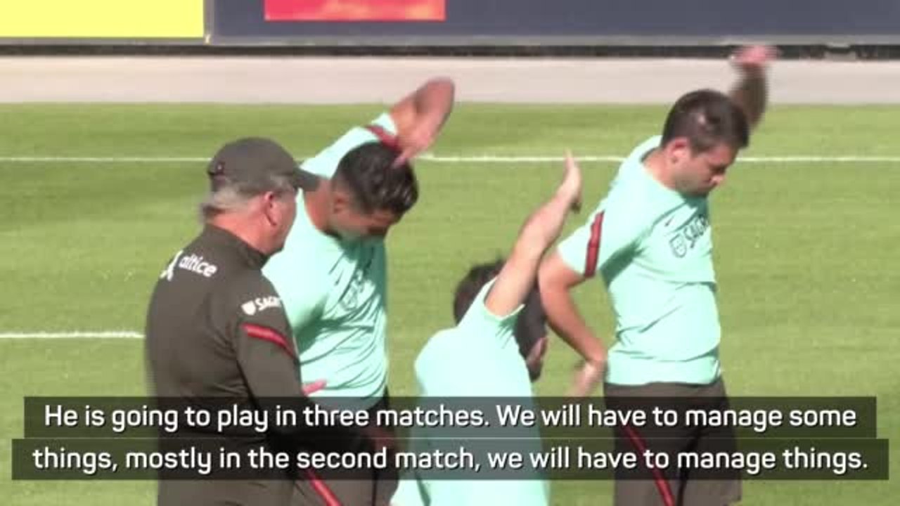 Ronaldo to be involved in all three Portugal ga...