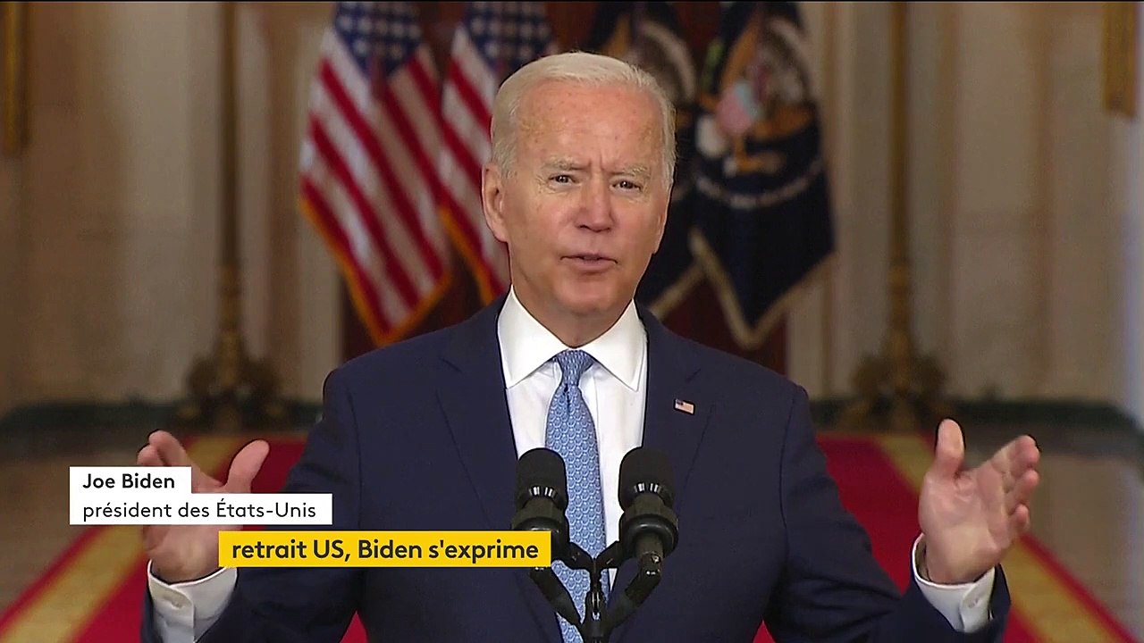 Quitter l'Afghanistan était "la meilleure décision" pour l'Amérique, se défend Joe Biden au lendemain du départ des derniers soldats