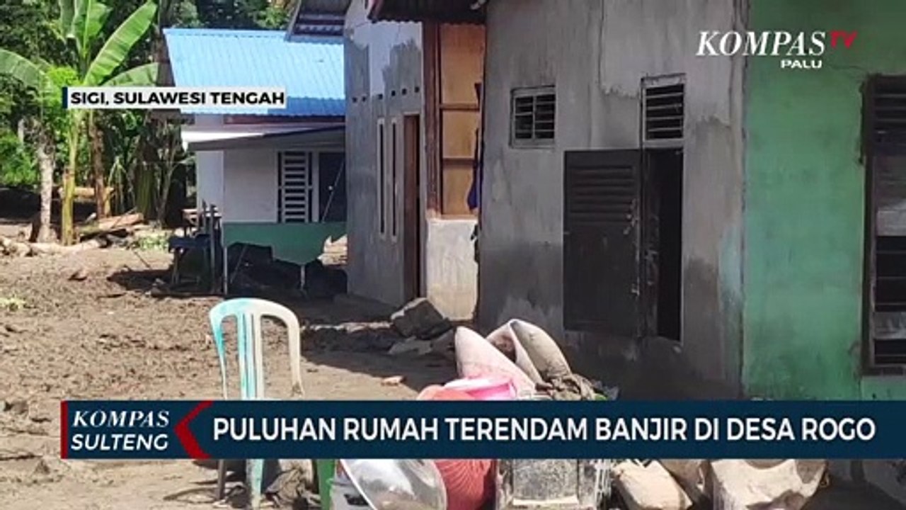Puluhan Rumah Terendam Banjir di Desa Rogo