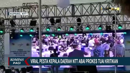 Viral Video Pesta Pemerintah NTT Diduga Langgar Prokes, Menuai Kecaman!
