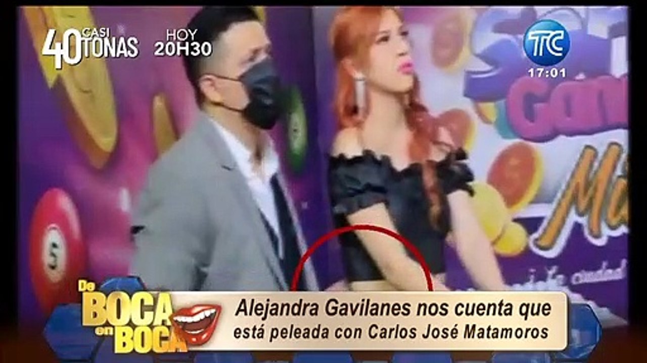 ¿Quá pasó? Carlos José Matamoros dejó de seguir a Alejandra Gavilanes en redes sociales