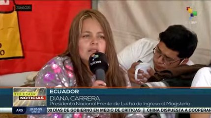 Скачать видео: teleSUR Noticias 17:30 31-08: Ciudadanos ecuatorianos rechazan leyes del Gobierno de Lasso