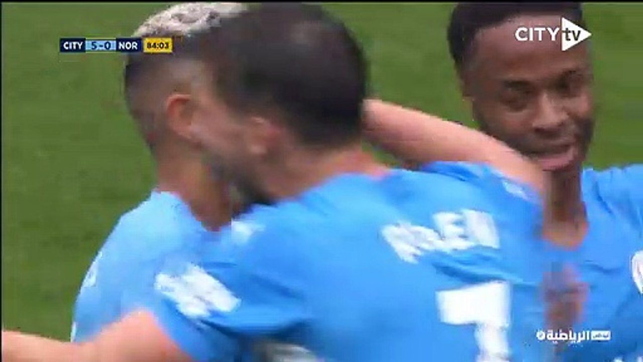 هدف رياض محرز ضد نورويتش سيتي
