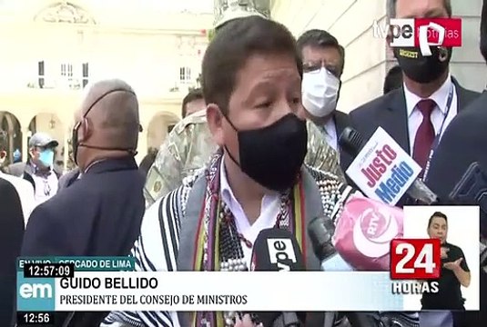 Bellido sobre posible renuncia Maraví: El presidente es el que toma la decisión